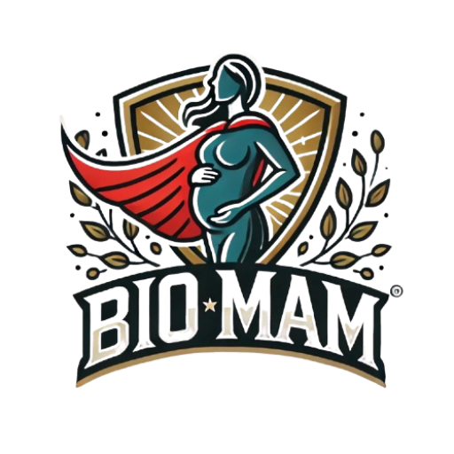 Bio Mam logo du site sur la santé naturelle des femmes enceintes, l'accouchement et l'allaitement