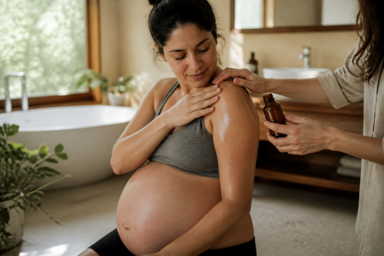 Relaxation huiles bio femme enceinte : Un voyage sensoriel pour les futures mamans