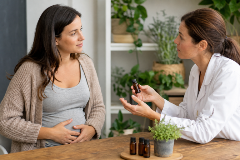 Huiles essentielles grossesse : le secret bien-être des futures mamans !