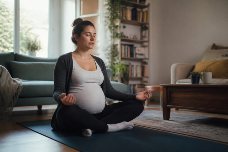 Stress grossesse méditation : Respirez, ça va bien se passer !